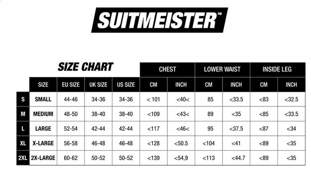 Solid Orange Suitmeister Kostuum - Afbeelding 3