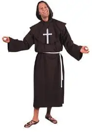 Bruine Monnik Kostuum Deluxe