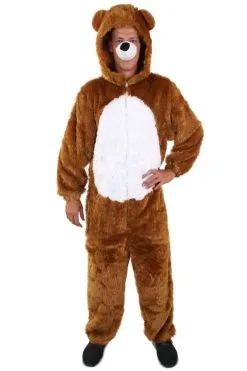 Beer Kostuum Bruin Pluche