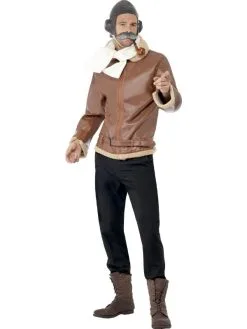 Ouderwets Pilotenkostuum