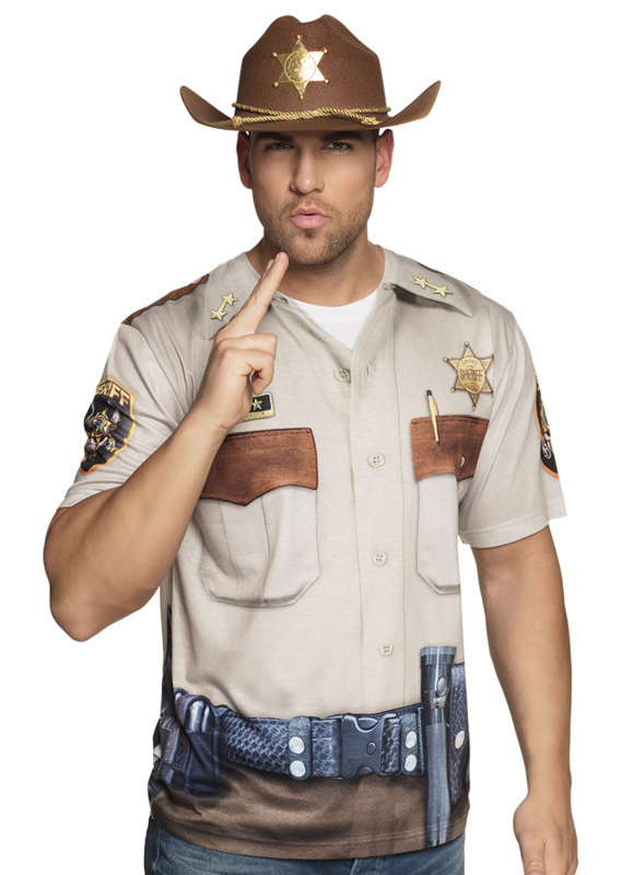3D Shirts Western Sheriff