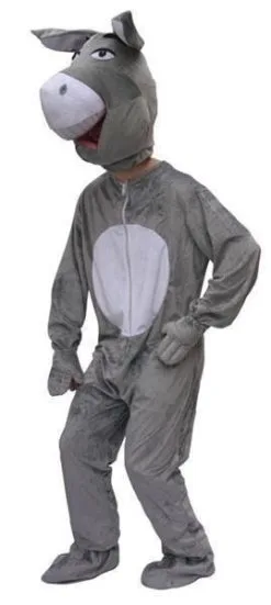 Mascotte Kostuum Ezel