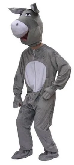 Mascotte Kostuum Ezel