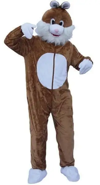 Paashaas Kostuum Mascotte Bruin