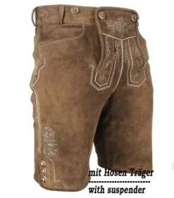 Suede Lederhose Deluxe