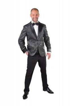 Colbert Pailletten Deluxe Zwart