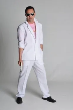 Miami Vice Kostuum Wit