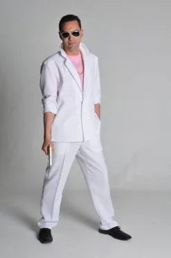Miami Vice Kostuum Wit