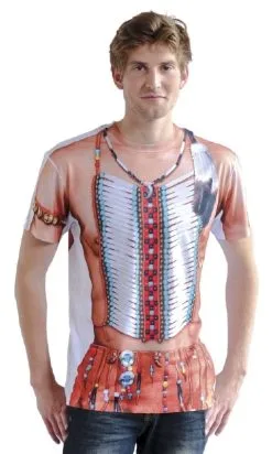 Indiaan T-shirt 3D