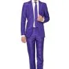 Solid Purple Suitmeister Kostuum