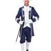 Markies Kostuum Blauw Deluxe