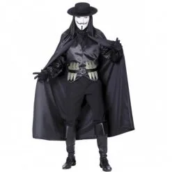 V For Vendetta Kostuum Compleet