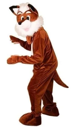 Mascotte Kostuum Vossen