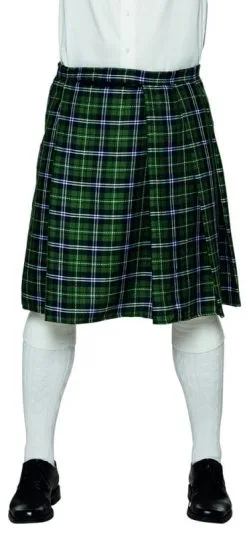 Schotse Kilt Heren Groen