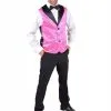 Vest Pailletten Pink Deluxe