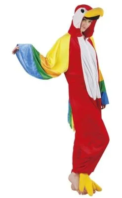 Funkostuum Papegaai