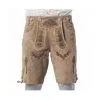 Lichtbruine Leren Lederhose Vintage