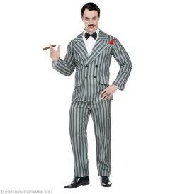 Gangster 20's Krijtstreep Kostuum