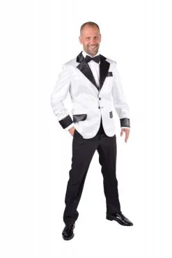 Colbert Pailletten Deluxe Wit