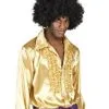 Disco Blouse Goud Met Roezels